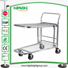 Supermarket Platform Warehouse Cargo Trolley